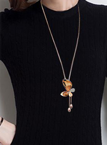 Butterfly sweater/ T-shirt chain