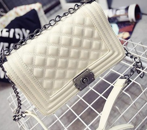 Sequinced messenger bag with a lock - 8 colors!