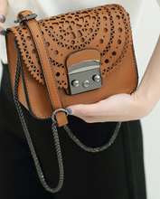 Leather Hollow pattern-Hakoba bag