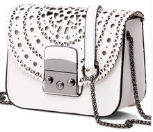 Leather Hollow pattern-Hakoba bag