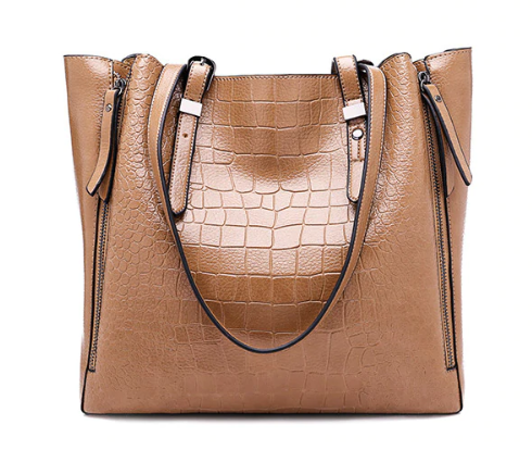Extendable Khaki bag