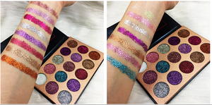 15 colors glitter eye shadow - New shades