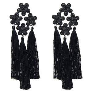 Hanging garden earrings- Adjustable length!