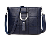 Messenger bag (navy) + Stunning woven cuff