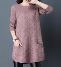 Flaring pullover with a pocket- 3 colors