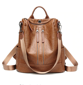 'Beauty plus Brains' backpack ( with headphone passage hole)