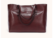 Large Single shade bag in 3 earthy shades