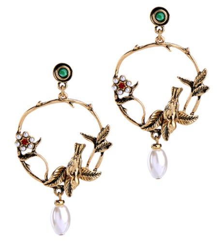 The birds' cage earrings