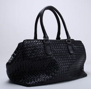 Woven platted bag-3 colors