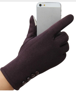 Ladies wrist high gloves-  NEW COLORS !