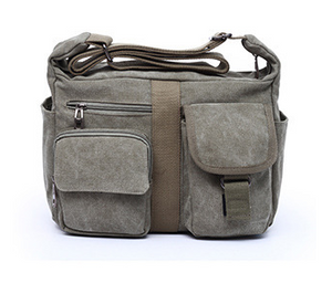 Unisex Canvas satchels - 3 colors