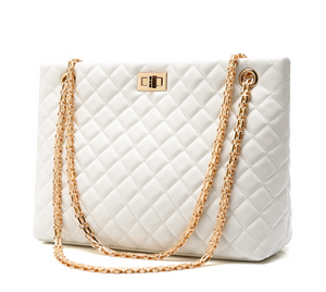 The squared chain bag - 3 colors
