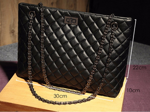 The squared chain bag - 3 colors