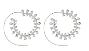 Spiral whirlpool earrings - Check out all the Latest 7 designs!