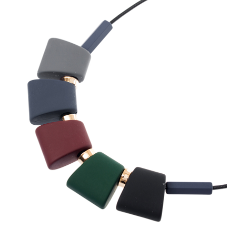 Wood 5 pendant neck piece