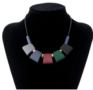 Wood 5 pendant neck piece