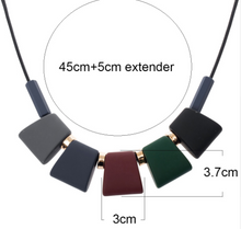 Wood 5 pendant neck piece