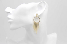 15 Gold sticks on a hoop