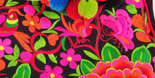 Garden of Roses- Hand embroidered