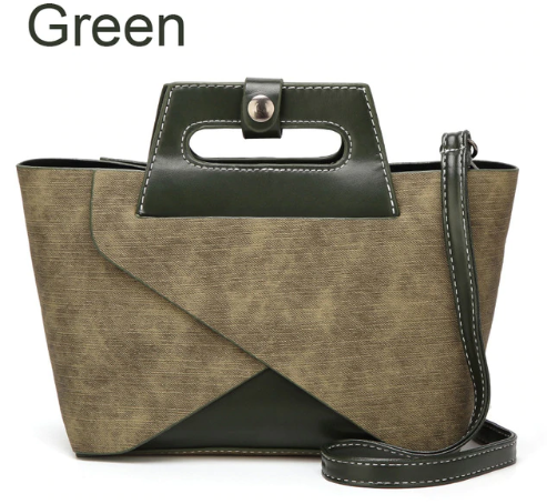 Flap over bag+ pouch - 3 colors