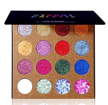 16 Glitter eye shadow palette
