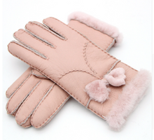 Leather gloves for ladies