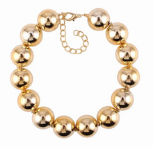 Large Metal Beads Choker (Available in 2 metal colors)