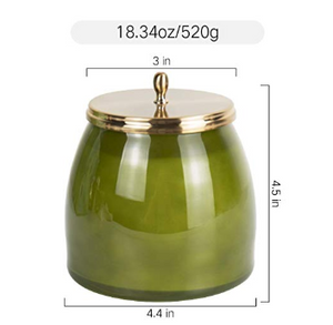 Holiday candle- Forest in a jar