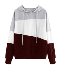 Hoodie tri striped - 2 fun colors