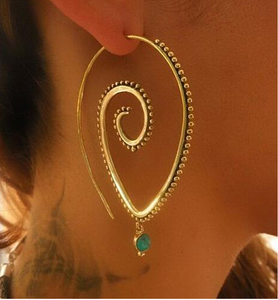 Spiral whirlpool earrings - Check out all the Latest 7 designs!