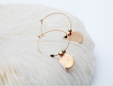 Coined hoops