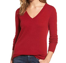 Knitted V Neck sweater