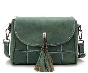 Tasseled Bags- 3 earthy shades