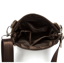 Genuine leather male messenger (small)