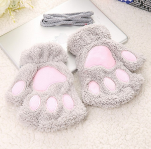 Fingerless mittens