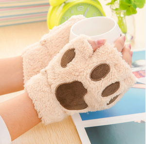 Fingerless mittens