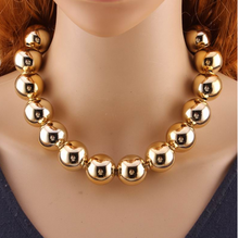 Large Metal Beads Choker (Available in 2 metal colors)