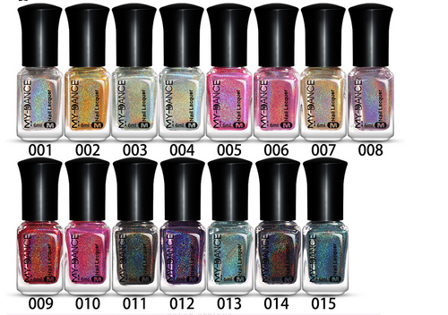 Holographic Glitter Nail polish - All new colors!