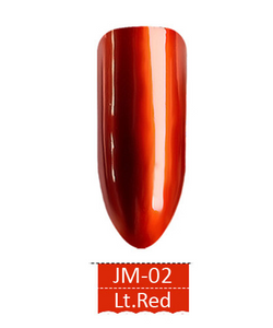 Metallic finish nail polish