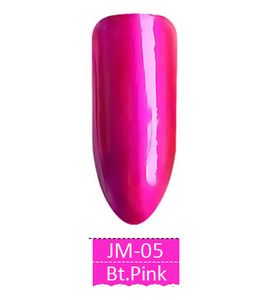 Metallic finish nail polish