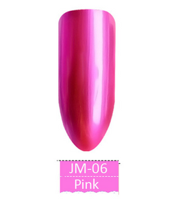 Metallic finish nail polish