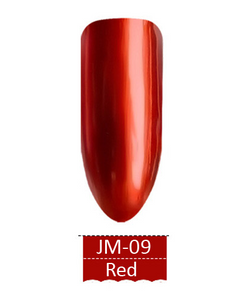 Metallic finish nail polish