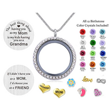 Changeable locket necklace