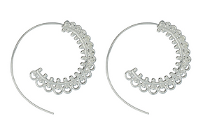 Spiral whirlpool earrings - Check out all the Latest 7 designs!