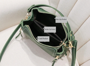 Double Zipper Bag - 2 colors
