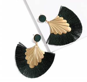 Oval Cleopatra earrings