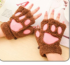 Fingerless mittens