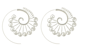 Spiral whirlpool earrings - Check out all the Latest 7 designs!