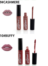 Popfeel liquid lipsticks (Matte once dry)