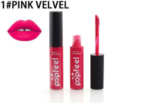 Popfeel liquid lipsticks (Matte once dry)